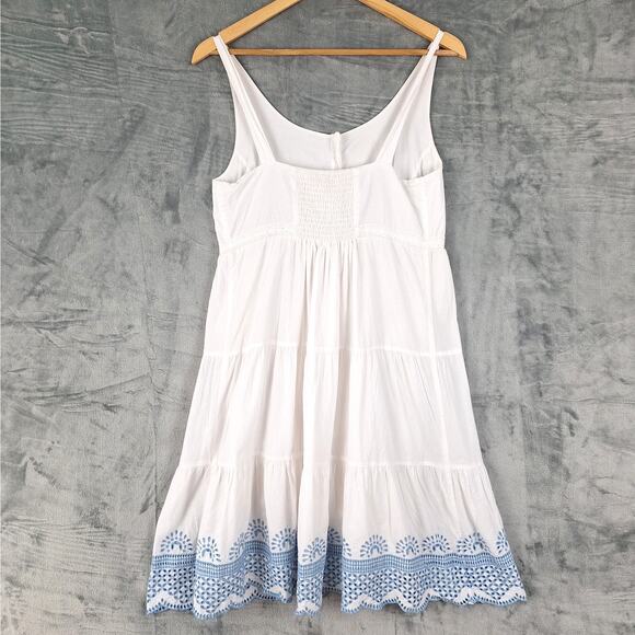 Seraphine Dress 4 Maternity Babydoll Cottagecore Eyelet Boho Prairie Summer - Picture 7 of 7
